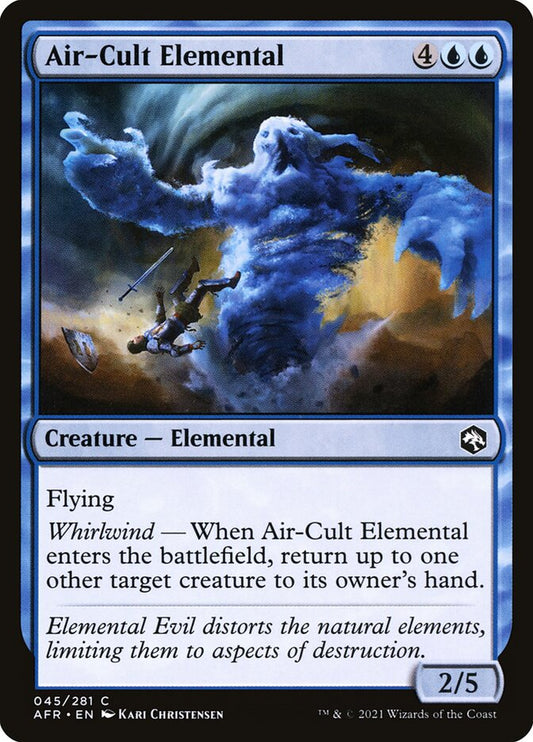 Air-Cult Elemental: Adventures in the Forgotten Realms