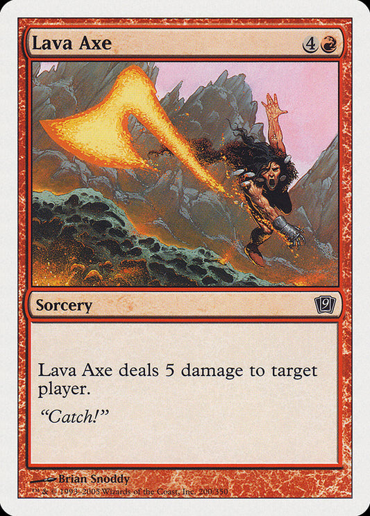 Lava Axe: Ninth Edition