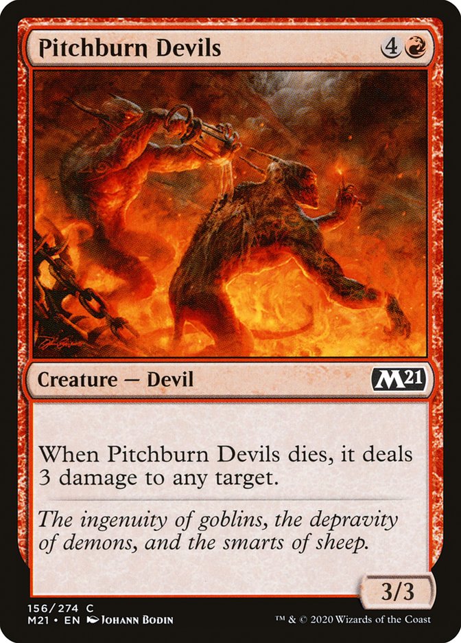 Pitchburn Devils - (Foil): Core Set 2021