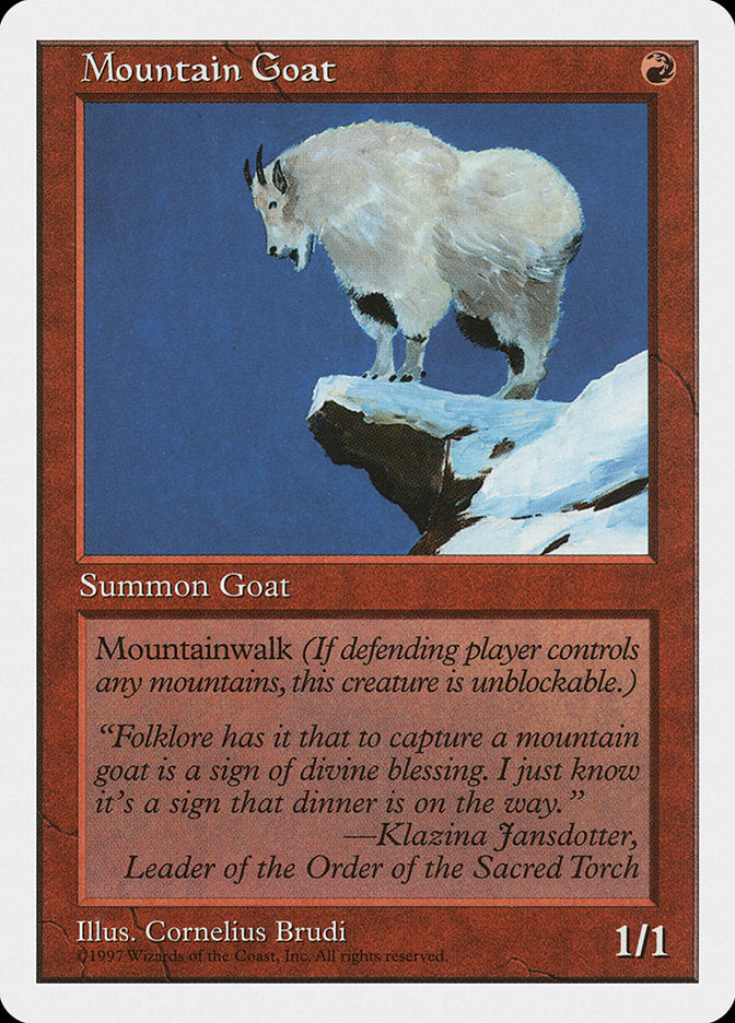 Mountain Goat: Fifth Edition