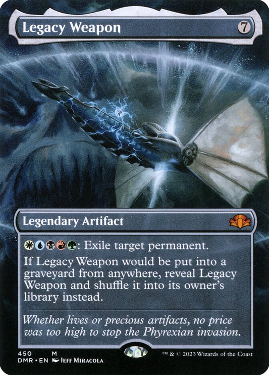 Legacy Weapon (Borderless): Dominaria Remastered
