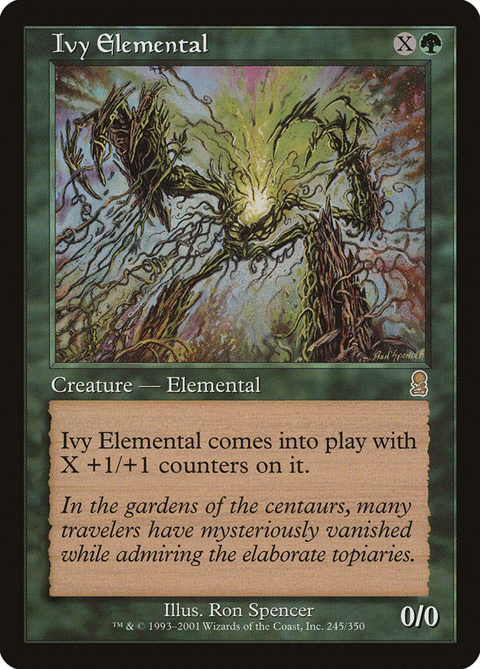 Ivy Elemental - (Foil): Odyssey