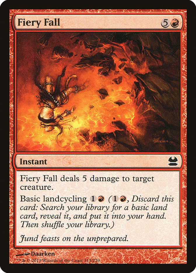 Fiery Fall: Modern Masters
