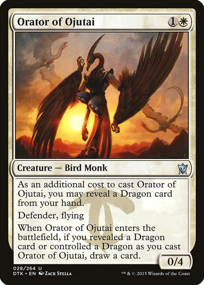 Orator of Ojutai: Dragons of Tarkir