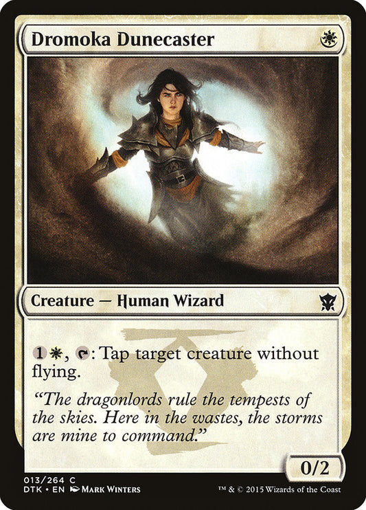 Dromoka Dunecaster - (Foil): Dragons of Tarkir