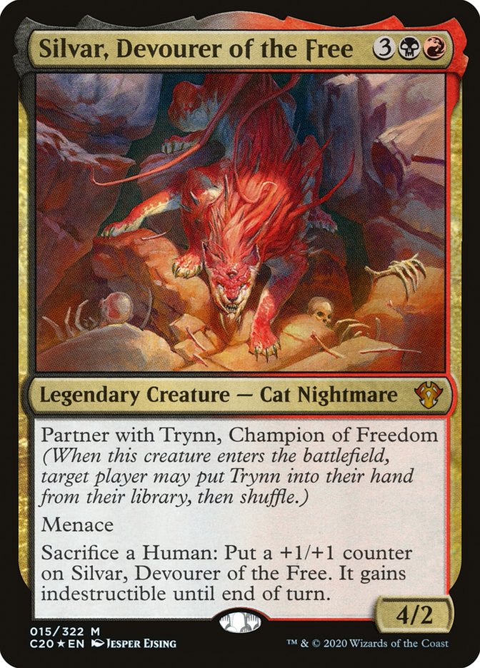 Silvar, Devourer of the Free - (Foil): Commander 2020