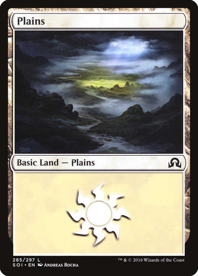 Plains (#285): Shadows over Innistrad