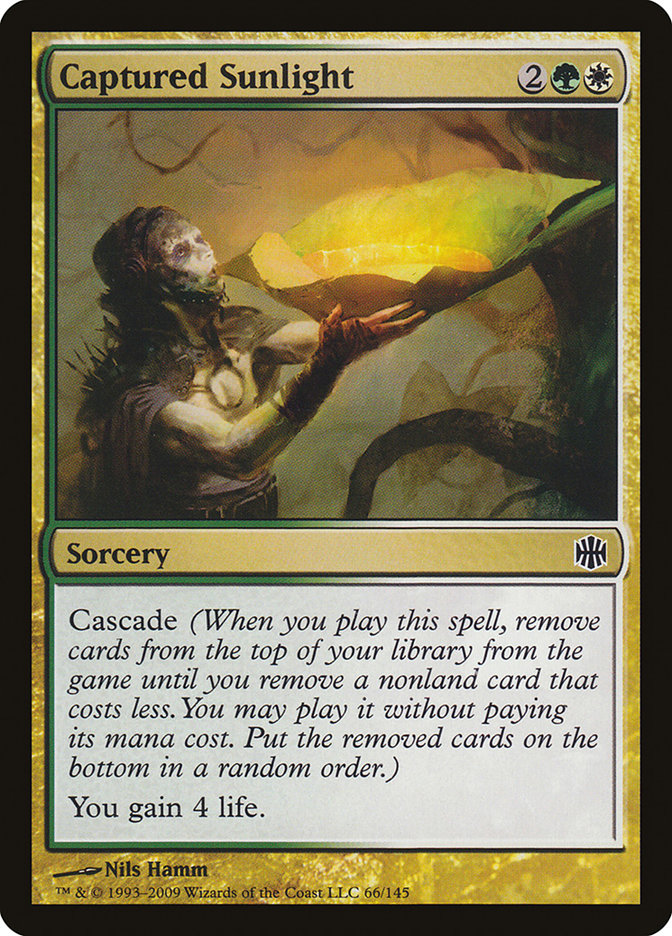 Captured Sunlight - (Foil): Alara Reborn