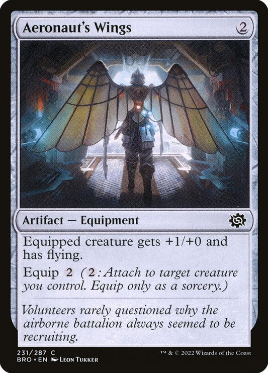 Aeronaut's Wings - (Foil): The Brothers' War