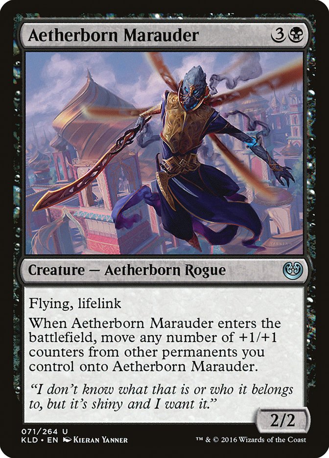 Aetherborn Marauder - (Foil): Kaladesh