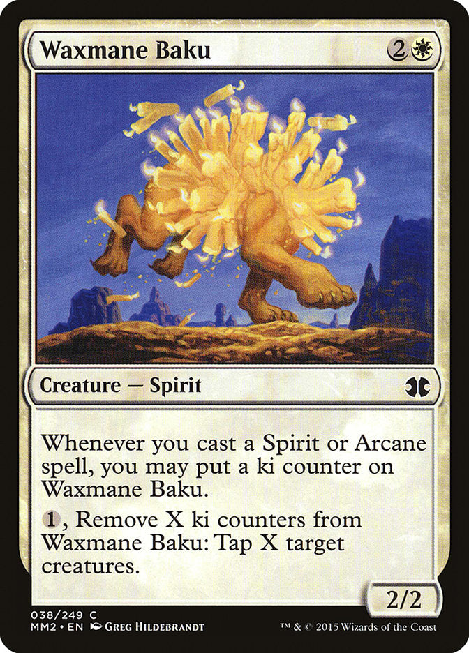 Waxmane Baku: Modern Masters 2015