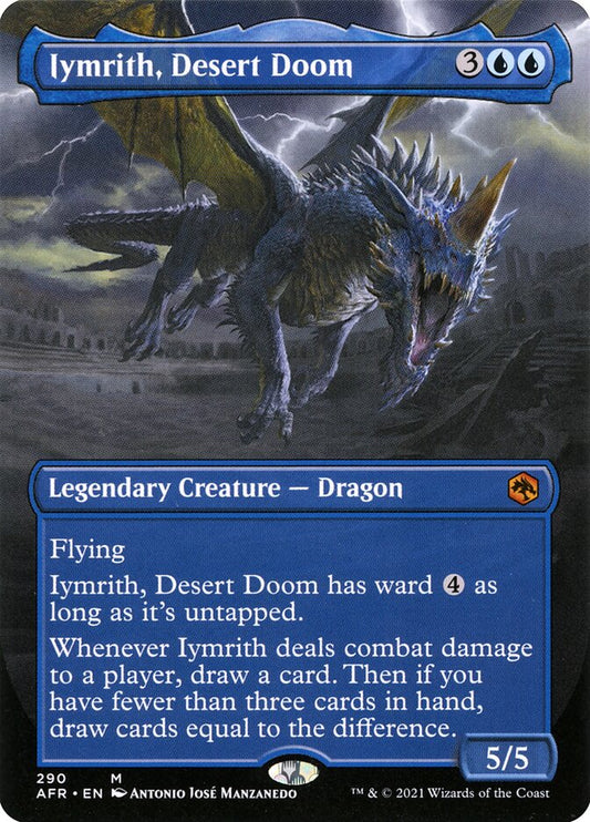 Iymrith, Desert Doom (Borderless) - (Foil): Adventures in the Forgotten Realms