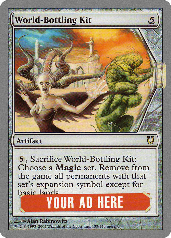 World-Bottling Kit - (Foil): Unhinged