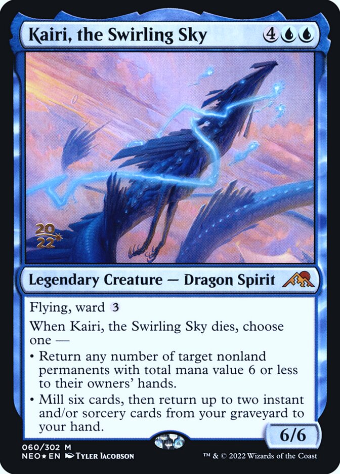 Kairi, the Swirling Sky - (Foil): Kamigawa: Neon Dynasty Promos