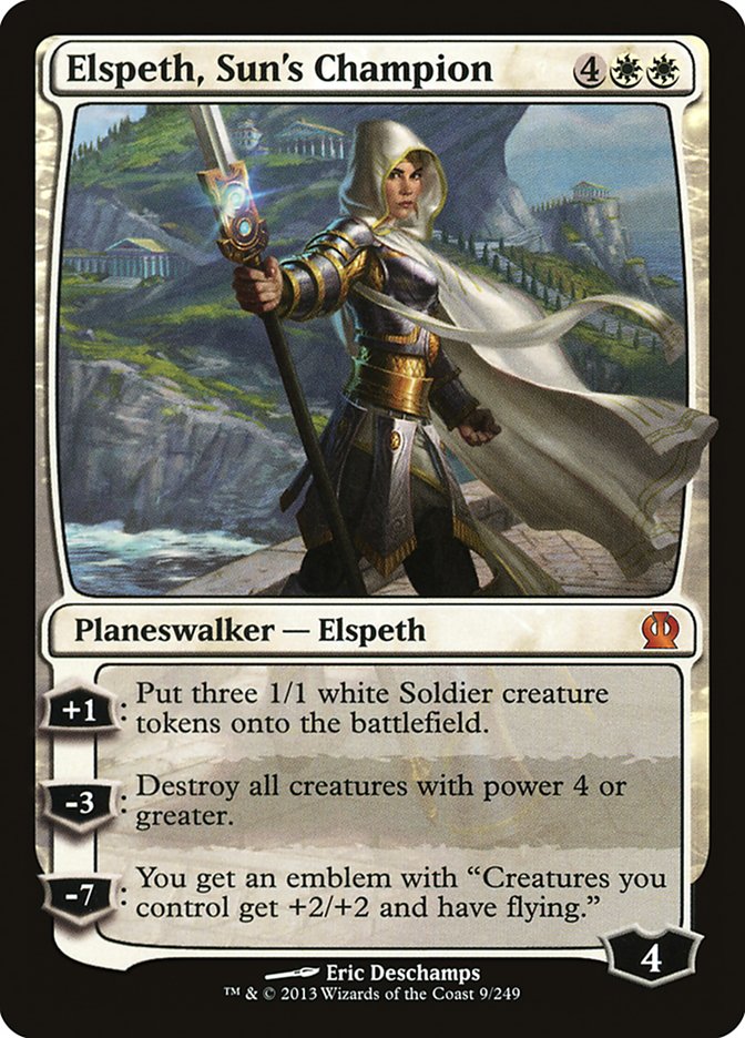 Elspeth, Sun's Champion - (Foil): Theros