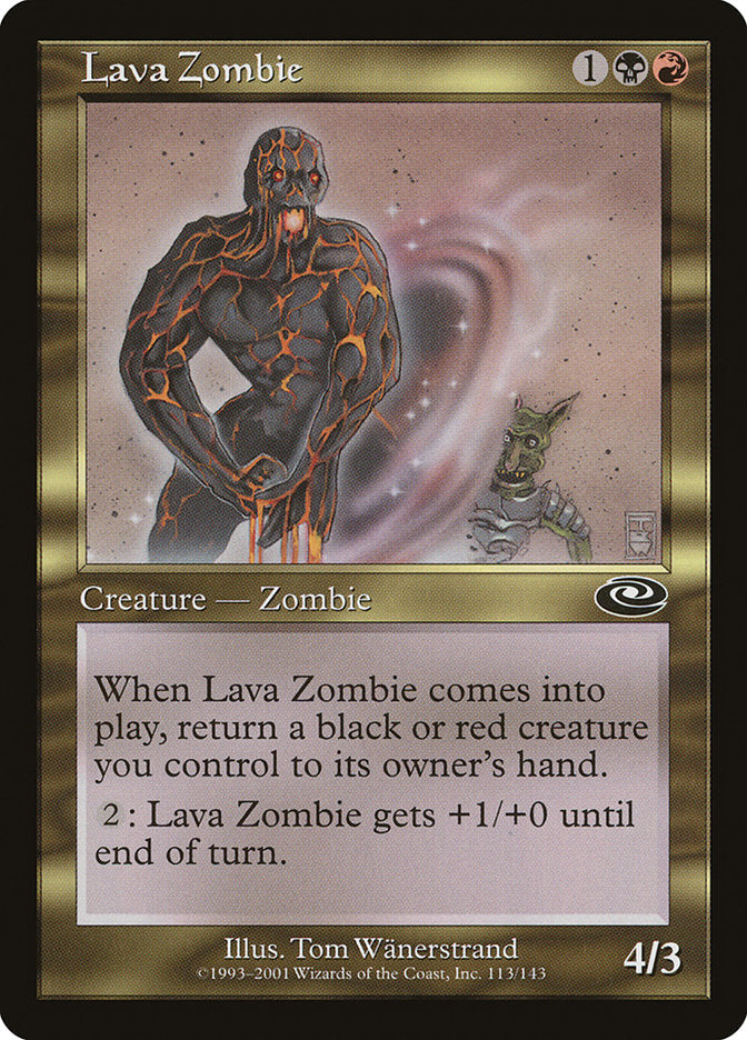 Lava Zombie - (Foil): Planeshift