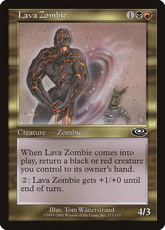 Lava Zombie - (Foil): Planeshift