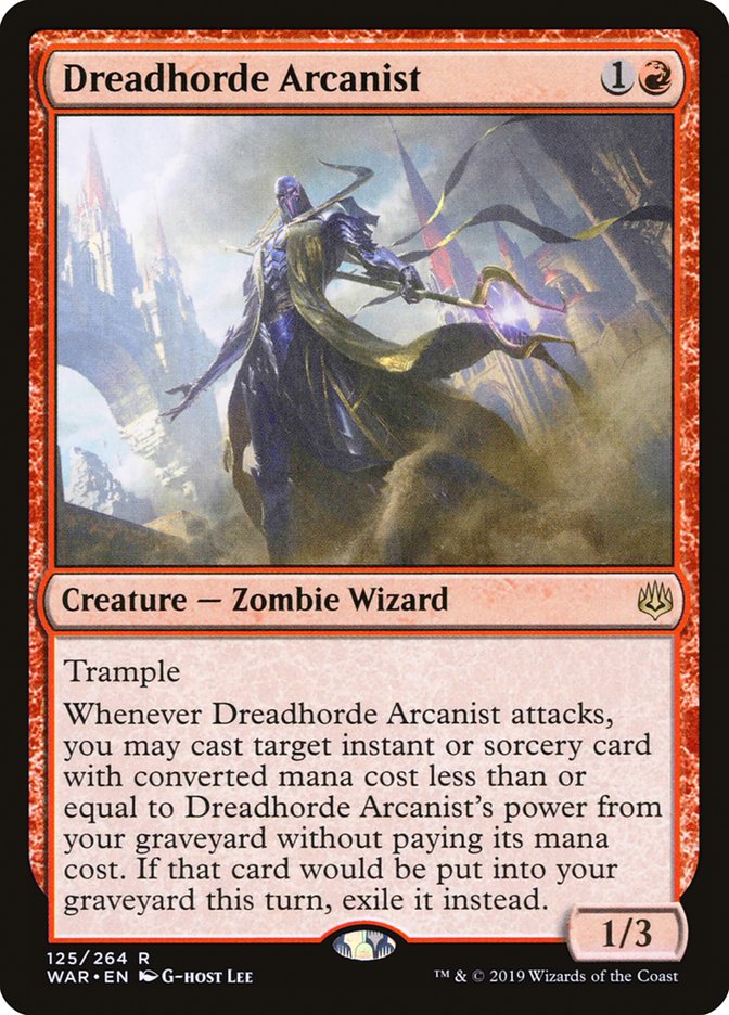 Dreadhorde Arcanist - (Foil): War of the Spark