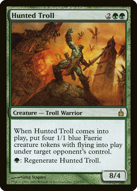 Hunted Troll: Ravnica: City of Guilds