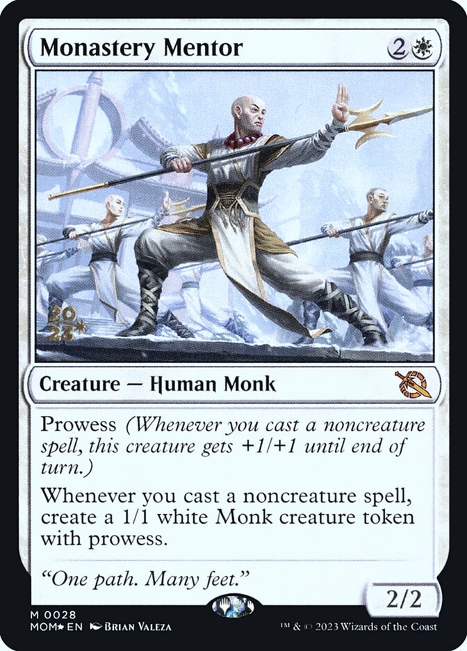 Monastery Mentor - (Foil): March of the Machine Promos