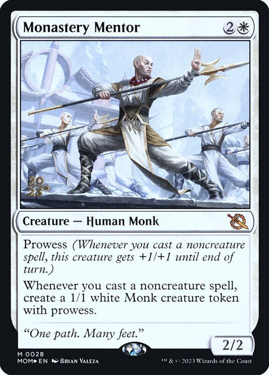 Monastery Mentor - (Foil): March of the Machine Promos