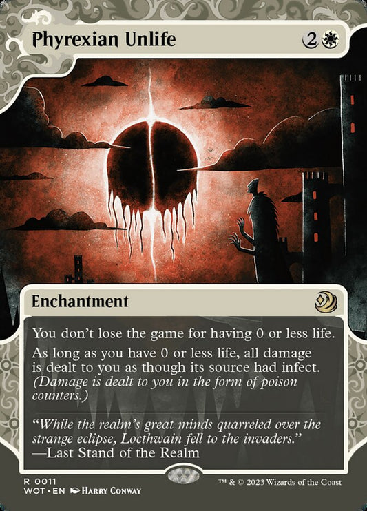 Phyrexian Unlife (#011) - (Foil): Wilds of Eldraine: Enchanting Tales