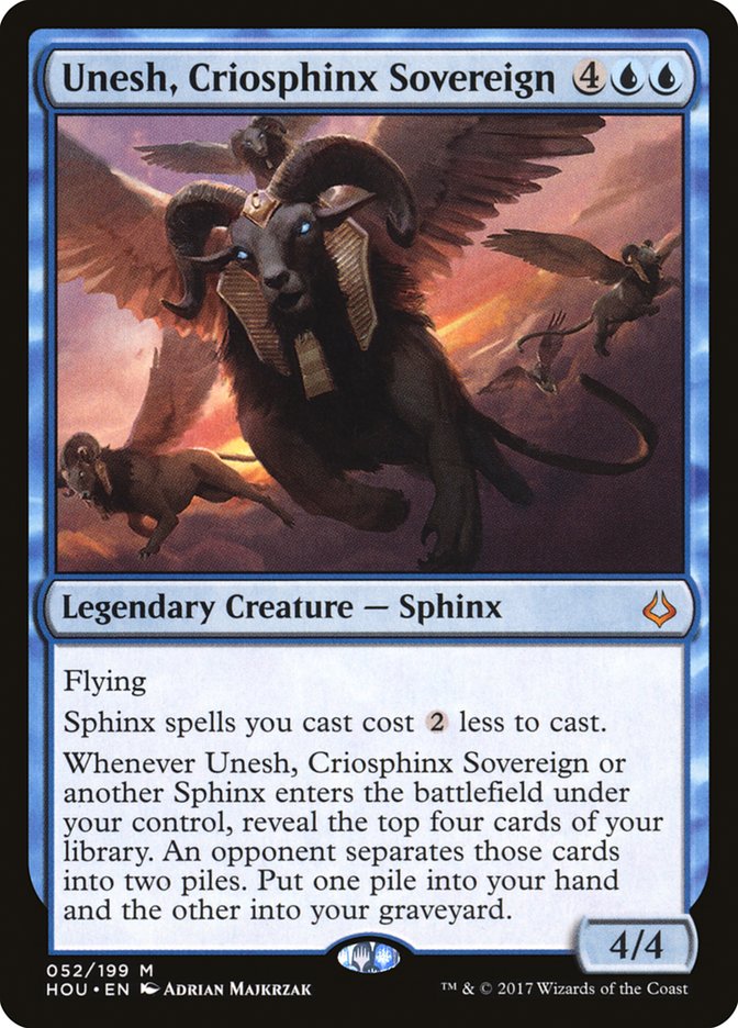 Unesh, Criosphinx Sovereign - (Foil): Hour of Devastation