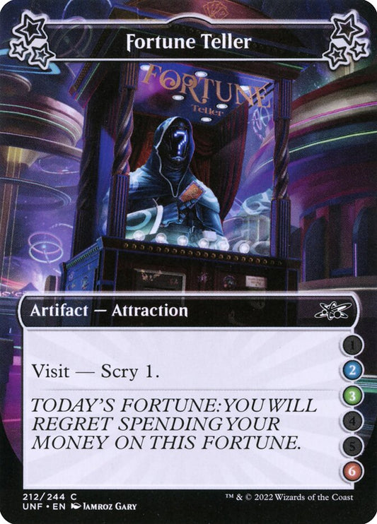 Fortune Teller (2/3/6) - (Foil): Unfinity