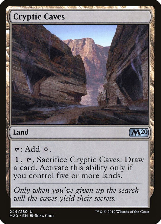 Cryptic Caves: Core Set 2020