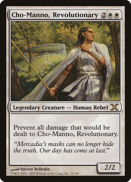 Cho-Manno, Revolutionary - (Foil): Tenth Edition
