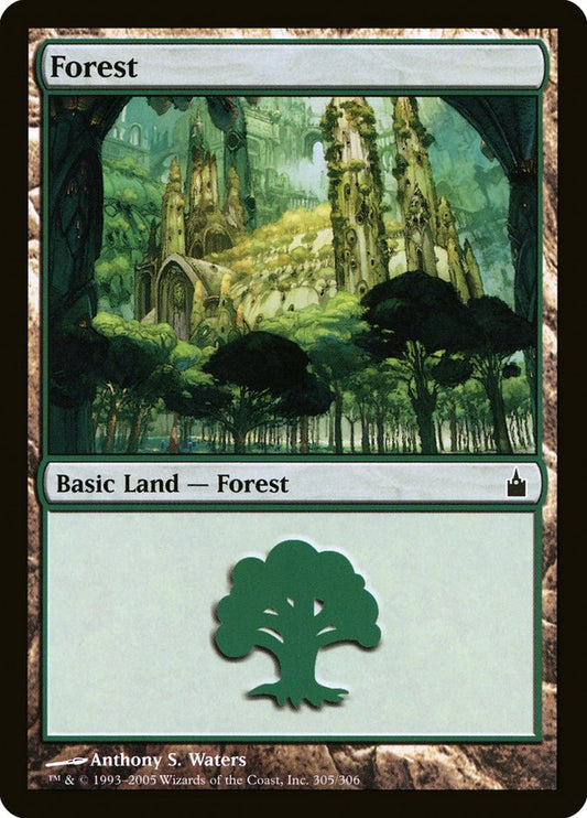 Forest (#305): Ravnica: City of Guilds