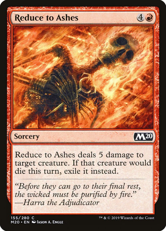 Reduce to Ashes: Core Set 2020