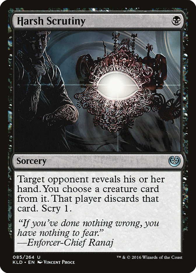 Harsh Scrutiny - (Foil): Kaladesh