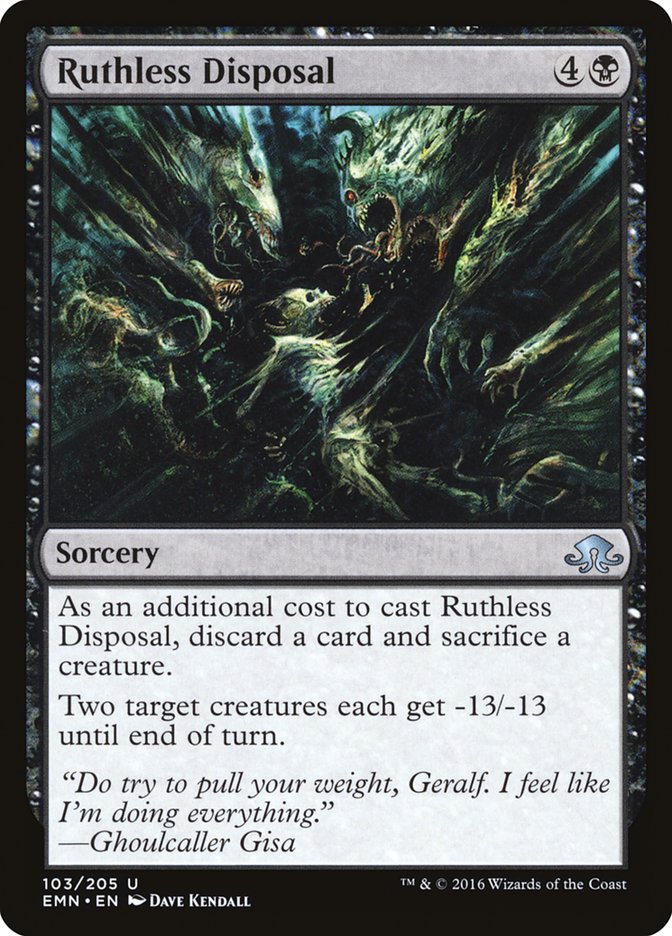 Ruthless Disposal - (Foil): Eldritch Moon