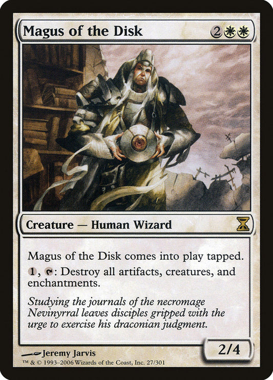Magus of the Disk - (Foil): Time Spiral