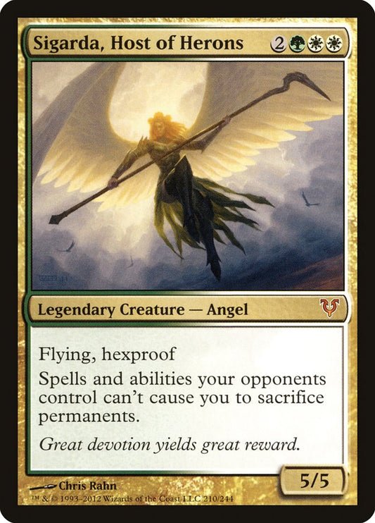 Sigarda, Host of Herons - (Foil): Avacyn Restored
