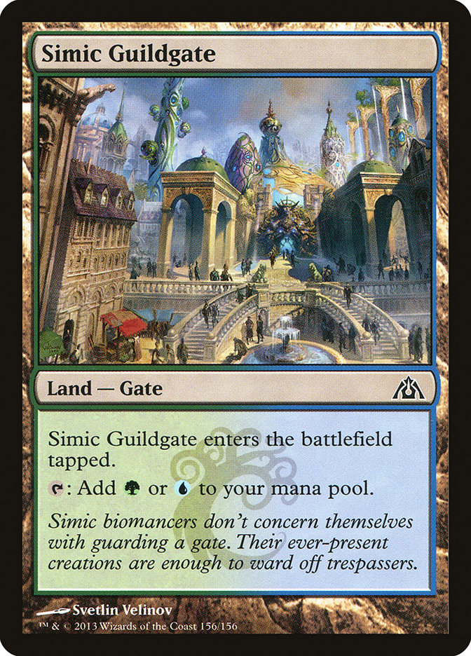 Simic Guildgate: Dragon's Maze