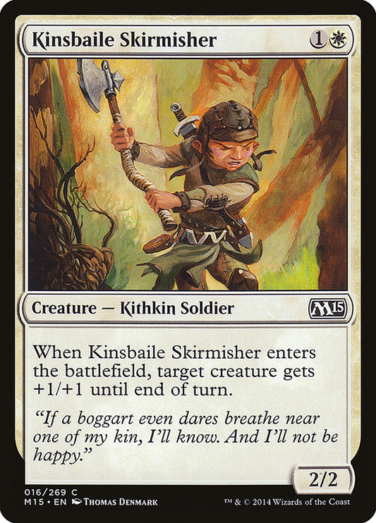 Kinsbaile Skirmisher - (Foil): Magic 2015