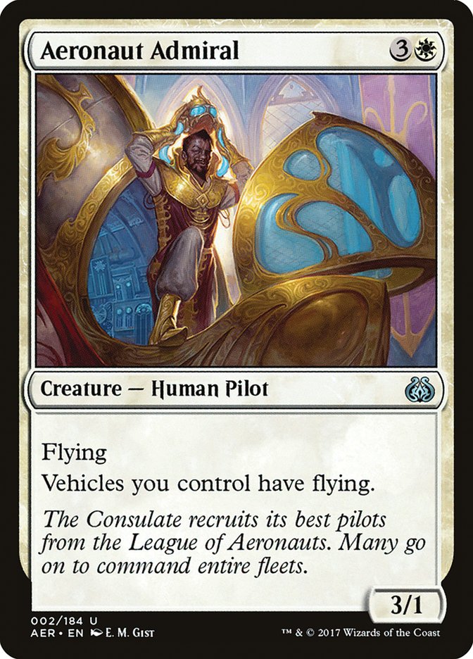 Aeronaut Admiral - (Foil): Aether Revolt