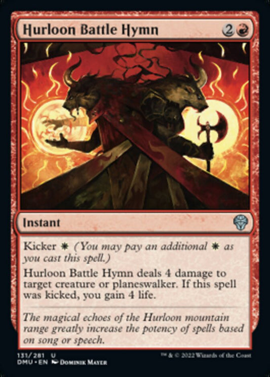 Hurloon Battle Hymn - (Foil): Dominaria United