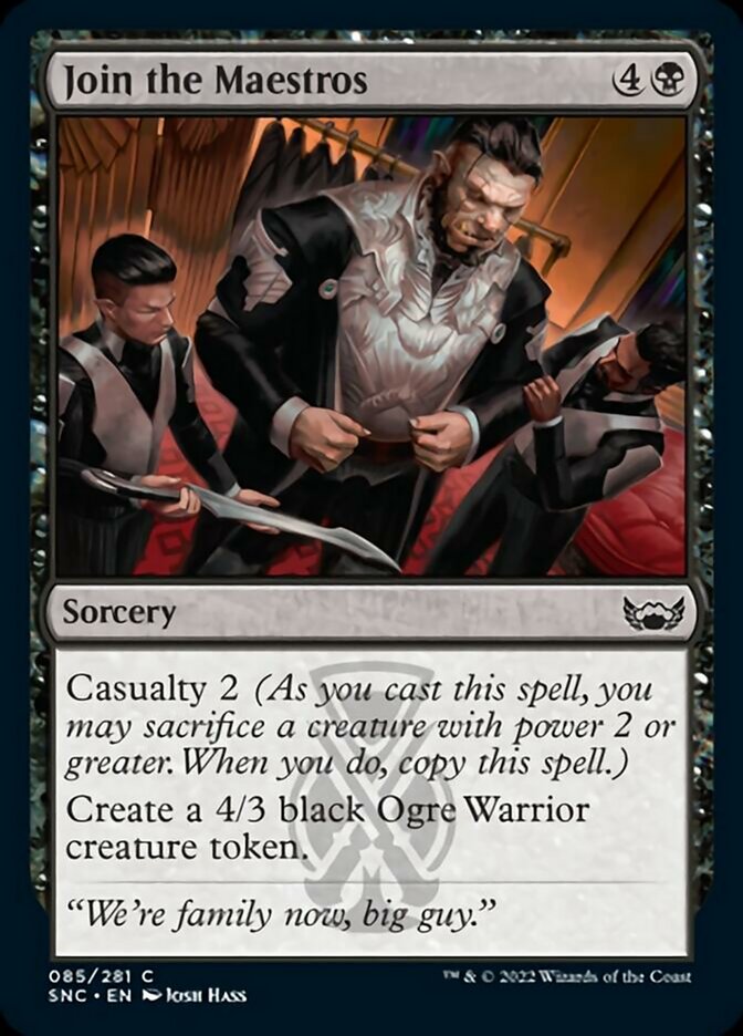 Join the Maestros - (Foil): Streets of New Capenna