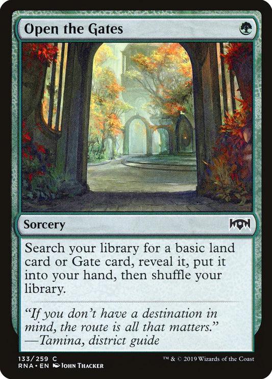 Open the Gates - (Foil): Ravnica Allegiance