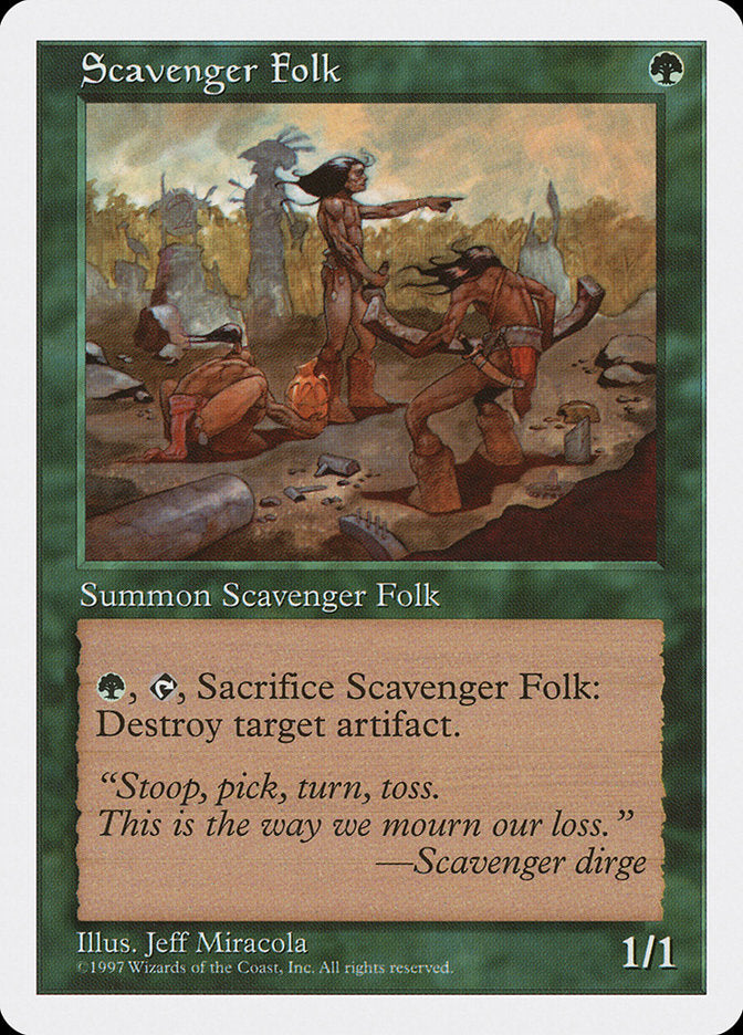 Scavenger Folk: Fifth Edition