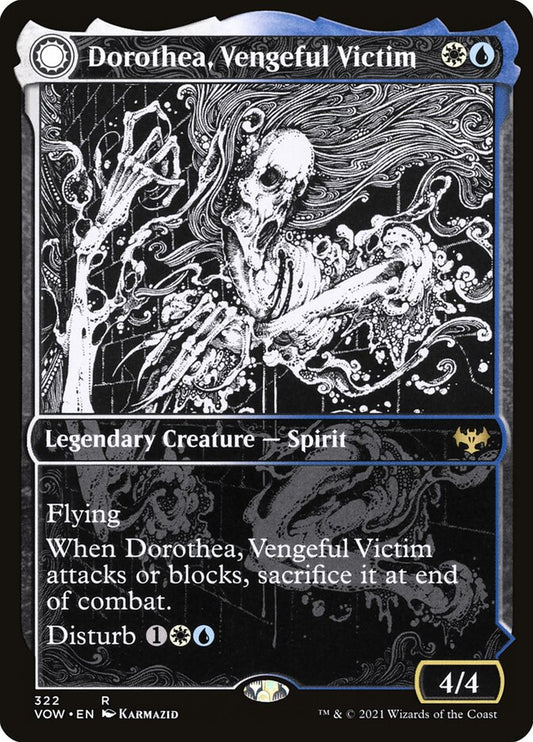 Dorothea, Vengeful Victim // Dorothea's Retribution (Showcase) - (Foil): Innistrad: Crimson Vow