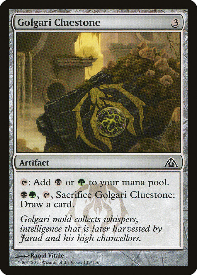 Golgari Cluestone: Dragon's Maze
