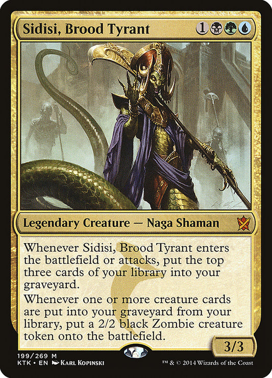 Sidisi, Brood Tyrant: Khans of Tarkir