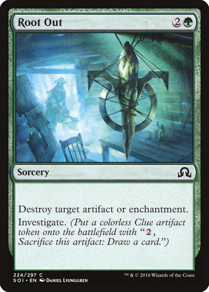 Root Out - (Foil): Shadows over Innistrad