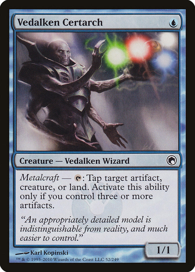 Vedalken Certarch: Scars of Mirrodin