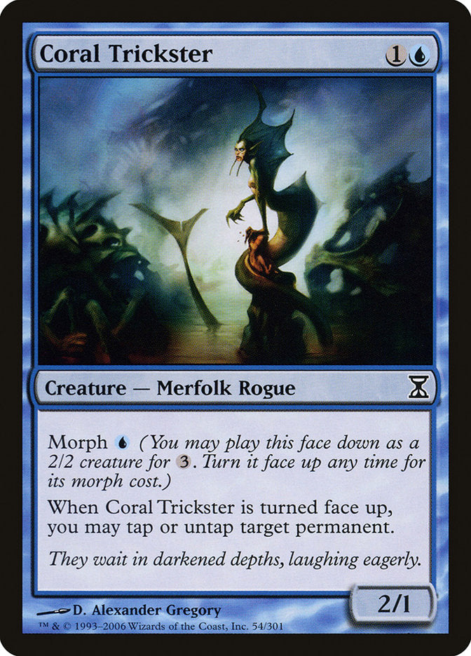 Coral Trickster - (Foil): Time Spiral