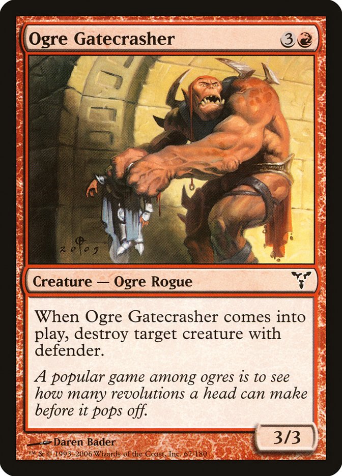 Ogre Gatecrasher: Dissension